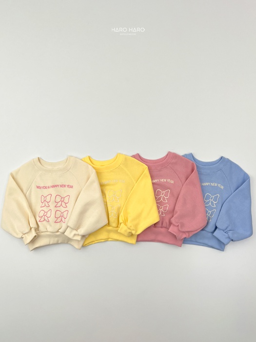 Happy Ribbon Fleece Sweatshirt Happy Ribbon Fleece Sweatshirt