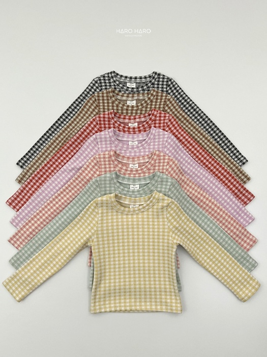 Petite Check Slim Fleece Tee Petite Check Slim Fleece Tee