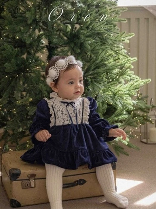 Ellen Velour Suit (Baby)