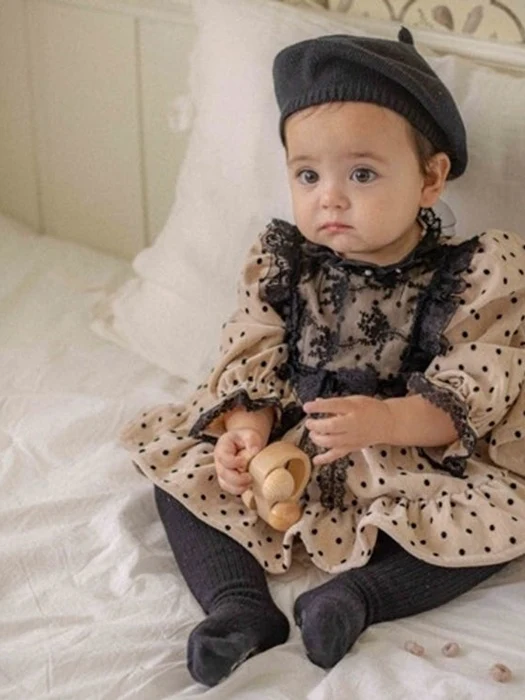 Linda Dot Lace Suit (Baby)