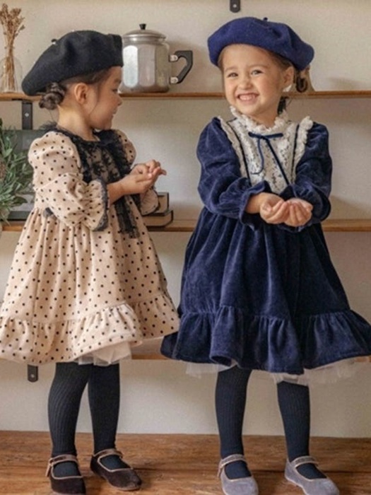 Ellen Velour One-piece (Kids)