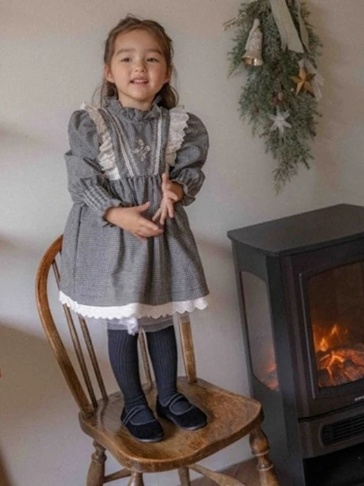 Ange Check One-piece (Kids)