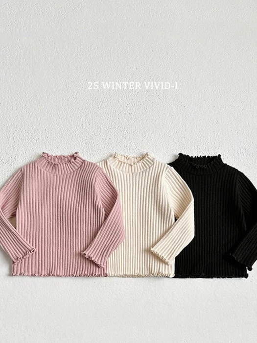 Winter Ribbed Wave Tee