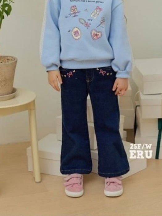Rose Denim Pants Rose Denim Pants