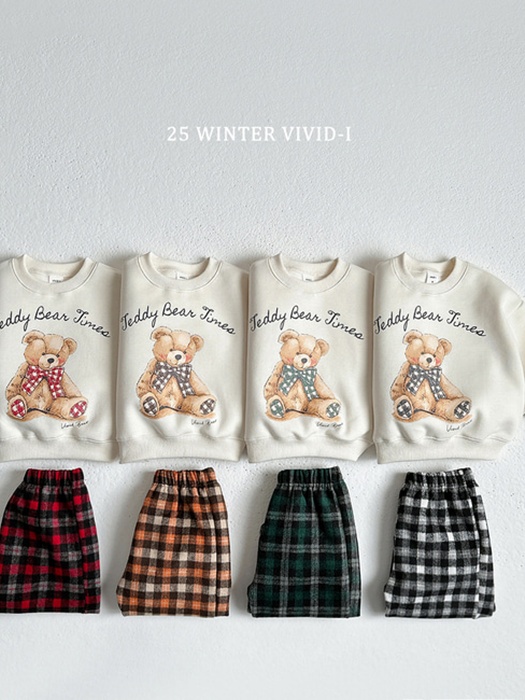 Teddy Check Set