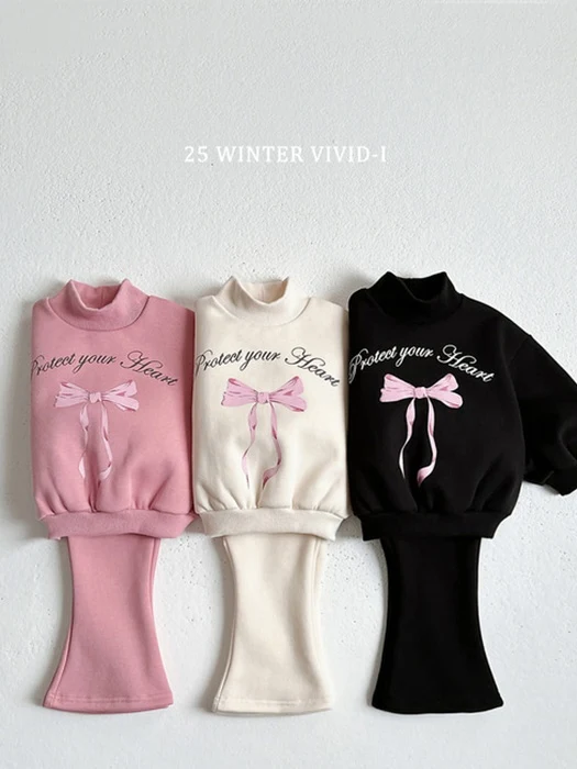 Ribbon Flare Fleece Set