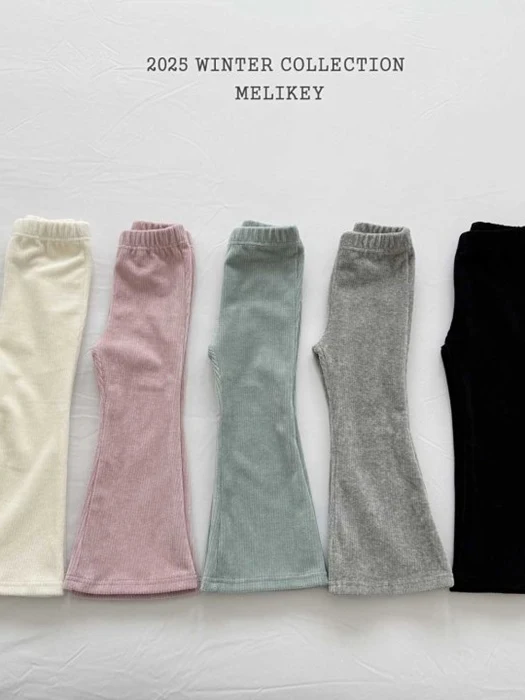 Velour Bootcut Pants