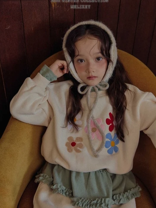 Boucle Flower Sweatshirt