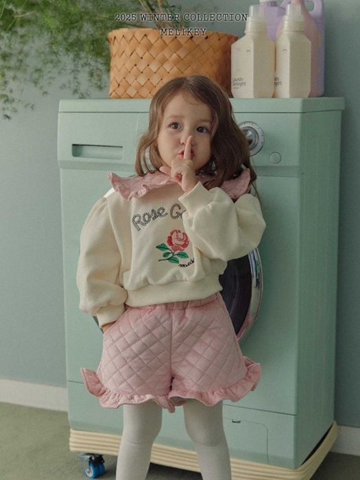 Quilted Frill Shorts