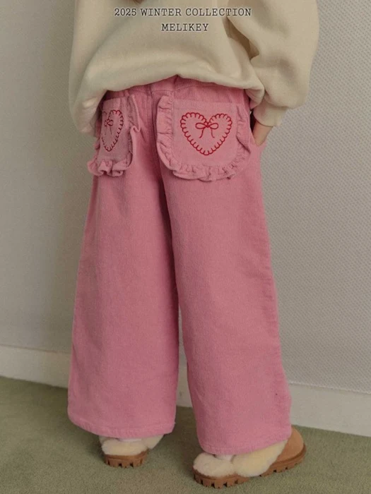 Lovely Ribbon Wide Pants