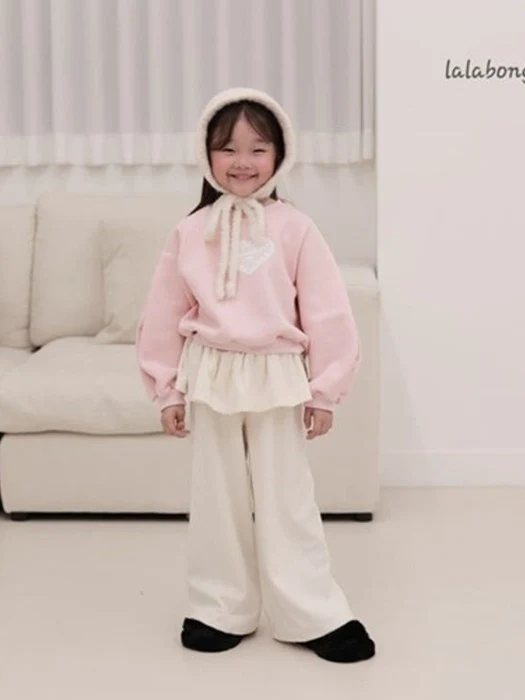 Corduroy Frill Pants