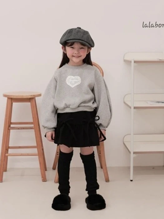 Heart Puff Sweatshirt
