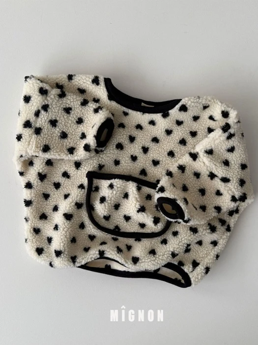 Heart Fleece Tee