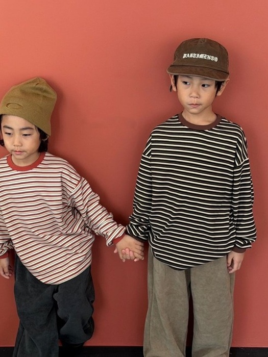 Pudding Stripe Tee
