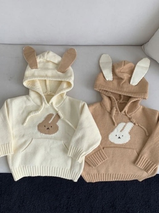 Rabbit Hood Knit Rabbit Hood Knit