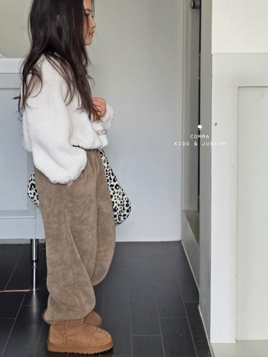 Ribbed Wide Pants (Junior) Ribbed Wide Pants (Junior)