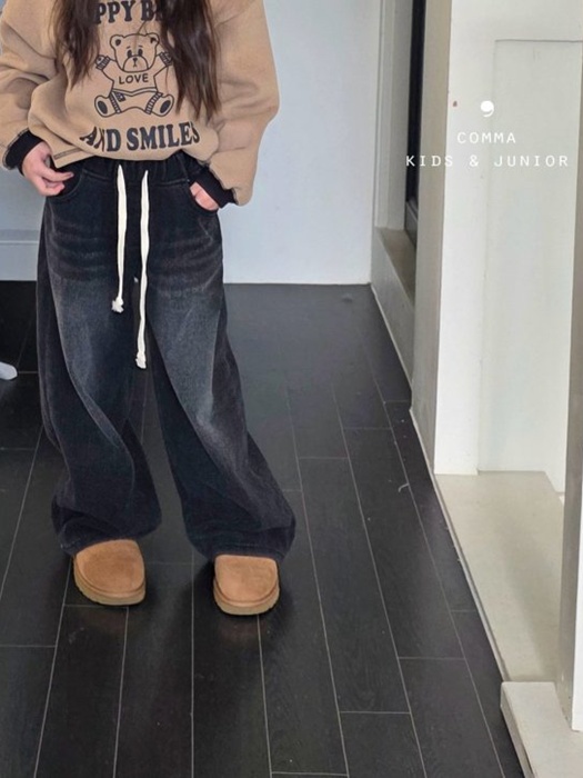 Velvet Denim Pants (Junior) Velvet Denim Pants (Junior)
