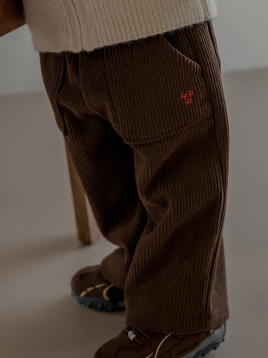 S’more Fleece Corduroy Wide Pants