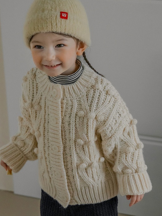 Bobo Knit Baby Cardigan Bobo Knit Baby Cardigan