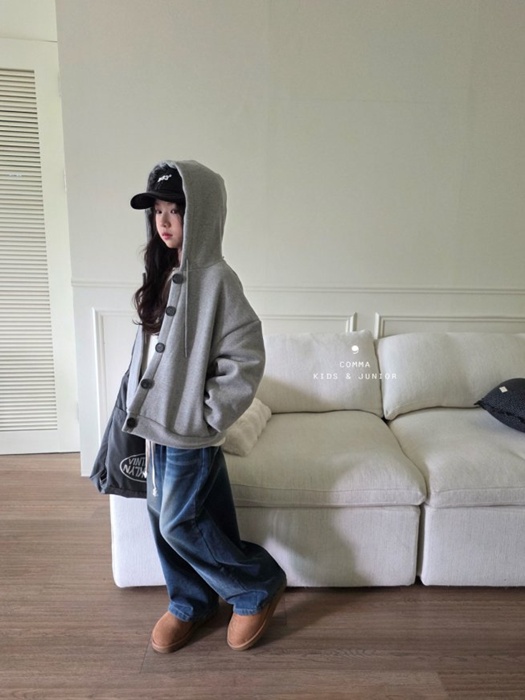 Hood Button Jacket Hood Button Jacket