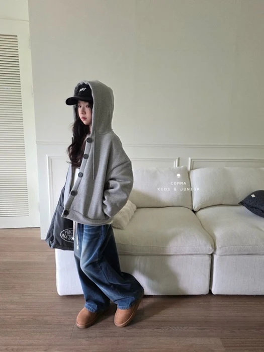 Hood Button Jacket (Junior) Hood Button Jacket (Junior)