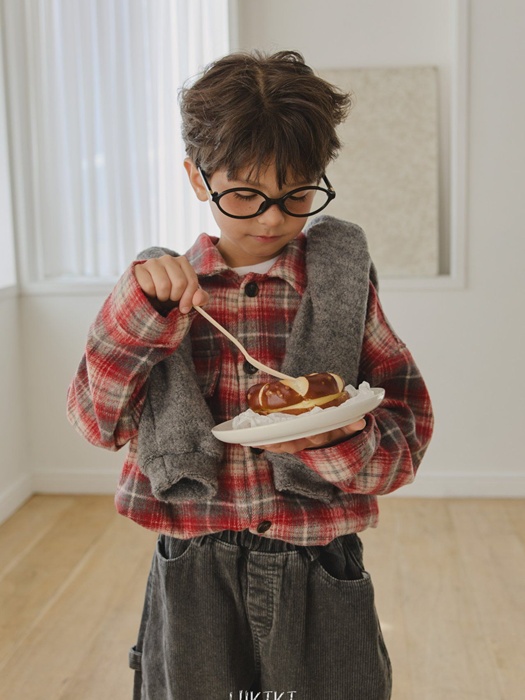 Wool Check Shirt