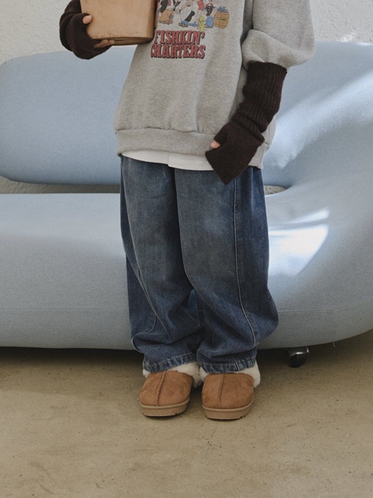 Line Up Wide Jeans