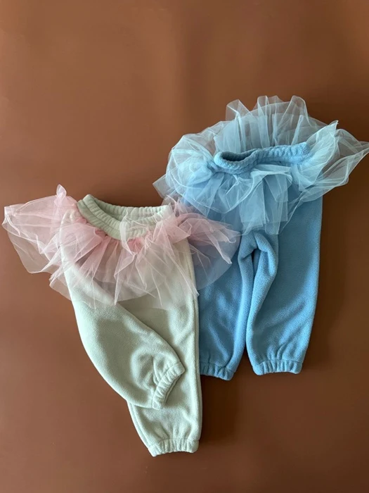 Tulle Jogger Pants Tulle Jogger Pants