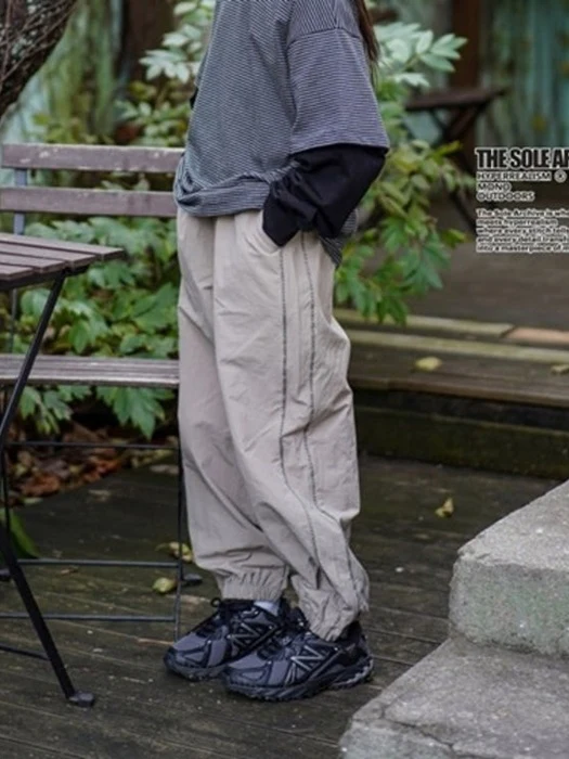 Nylon Banding Pants Nylon Banding Pants