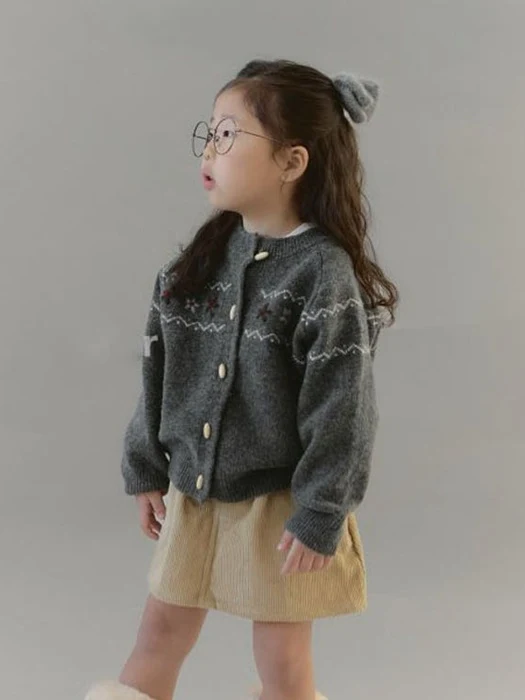 Luna Embroidered Cardigan Luna Embroidered Cardigan