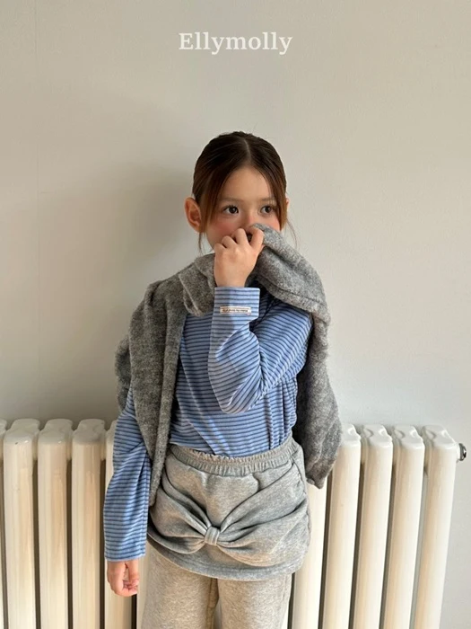 Muse Stripe Turtleneck Tee