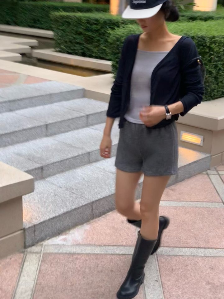 Afarrier - Korean Women Fashion - #momslook - Knit Short Pants - 8