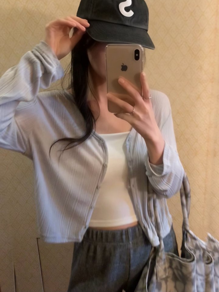 Afarrier - Korean Women Fashion - #momslook - V Cardigan - 7