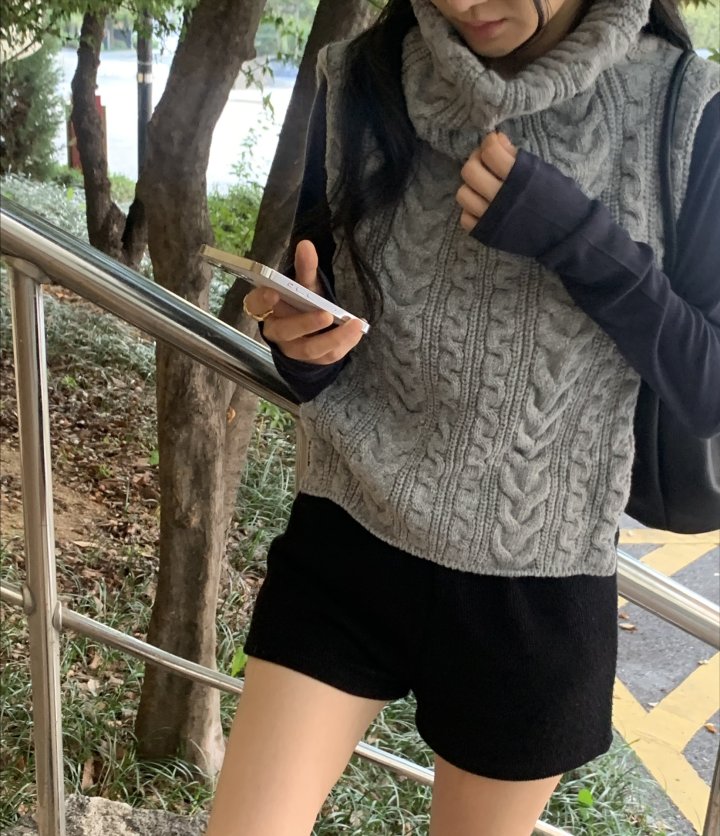 Afarrier - Korean Women Fashion - #momslook - Cable Twist Knit - 10