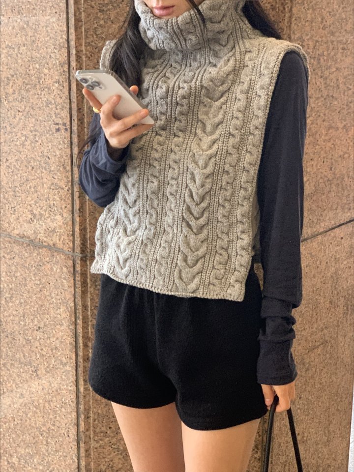 Afarrier - Korean Women Fashion - #momslook - Cable Twist Knit - 12