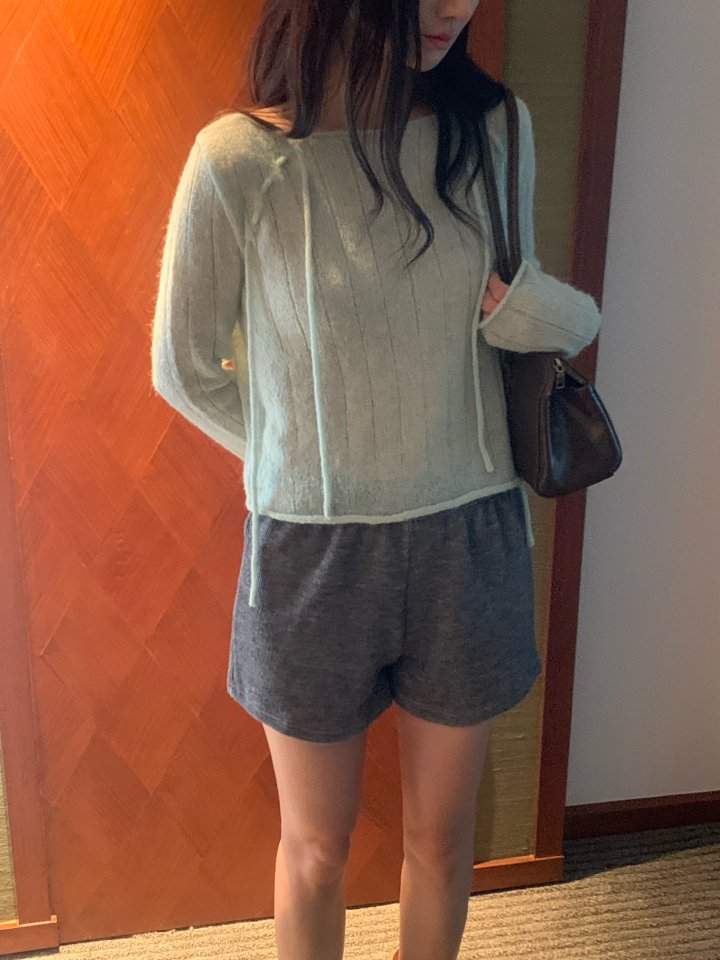 Afarrier - Korean Women Fashion - #romanticstyle - Mohair Rolled Knit - 6
