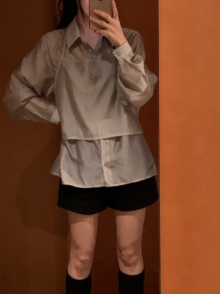 Afarrier - Korean Women Fashion - #womensfashion - Halter Shirt Set - 9
