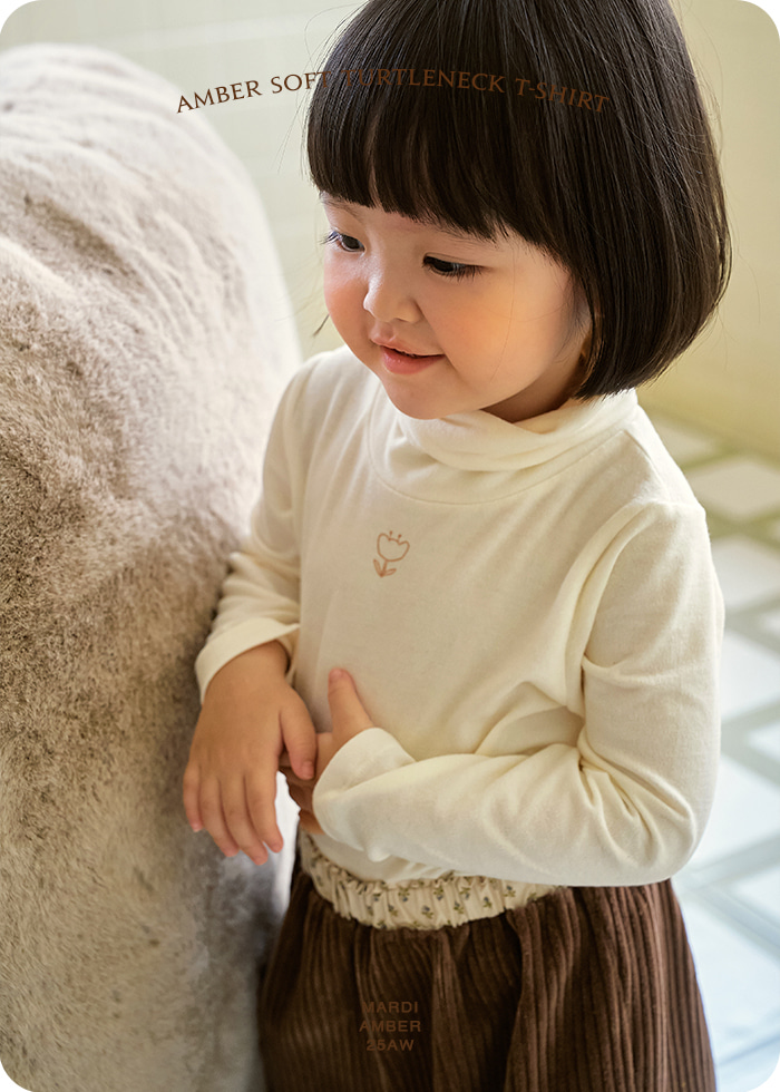 Amber - Korean Children Fashion - #childrensboutique - Soft Polar Tee