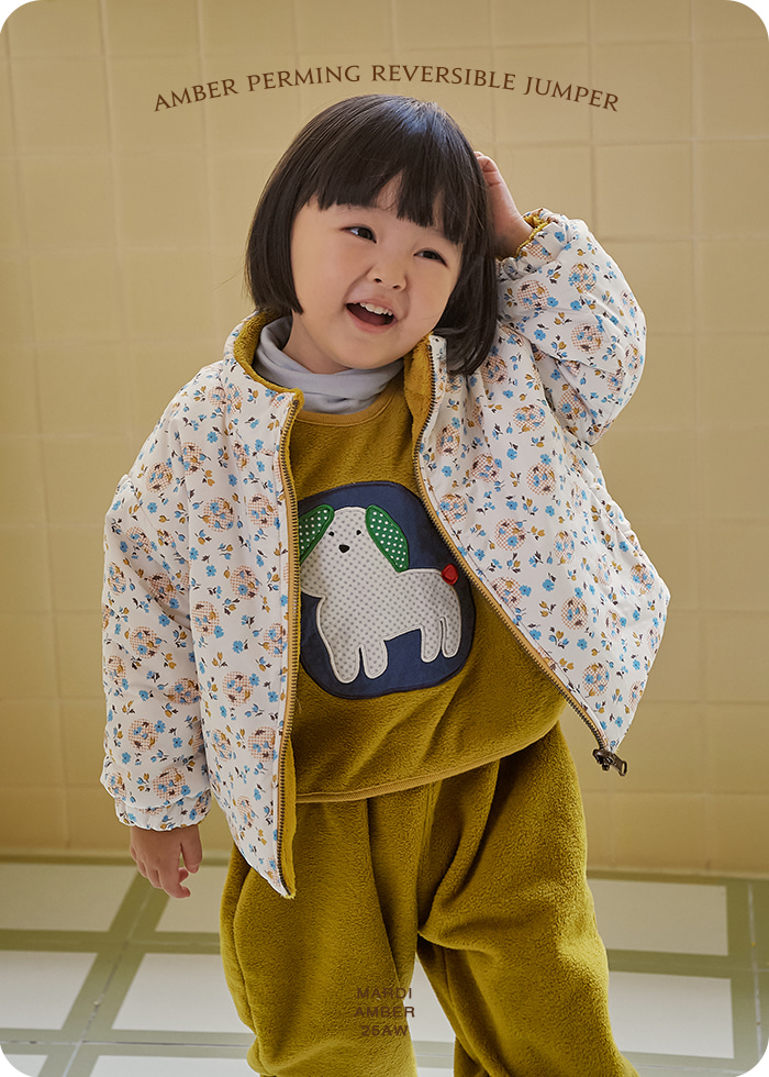 Amber - Korean Children Fashion - #designkidswear - Firming Reversible Jumper
