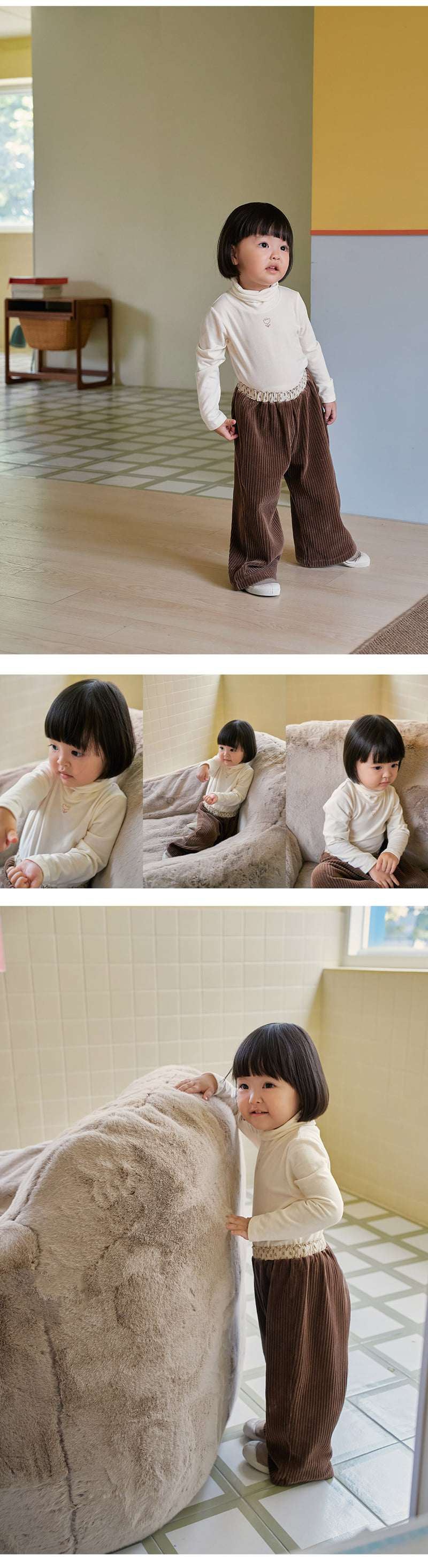 Amber - Korean Children Fashion - #discoveringself - Soft Polar Tee - 3