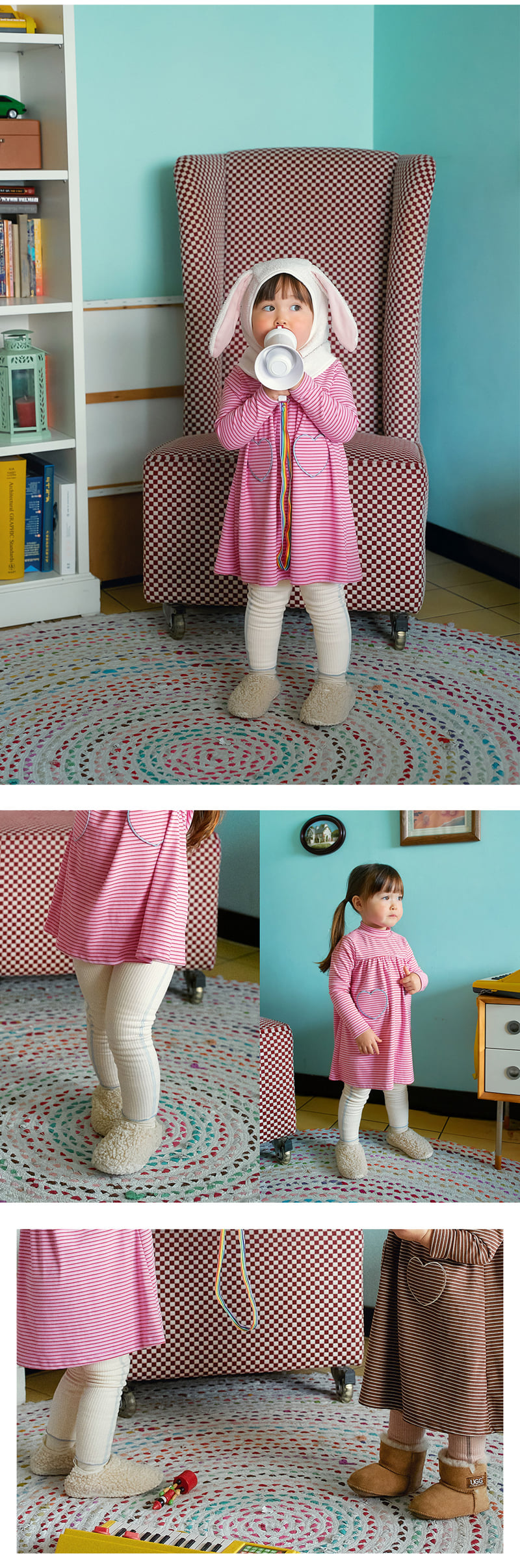 Amber - Korean Children Fashion - #fashionkids - Ronron Leggings - 3