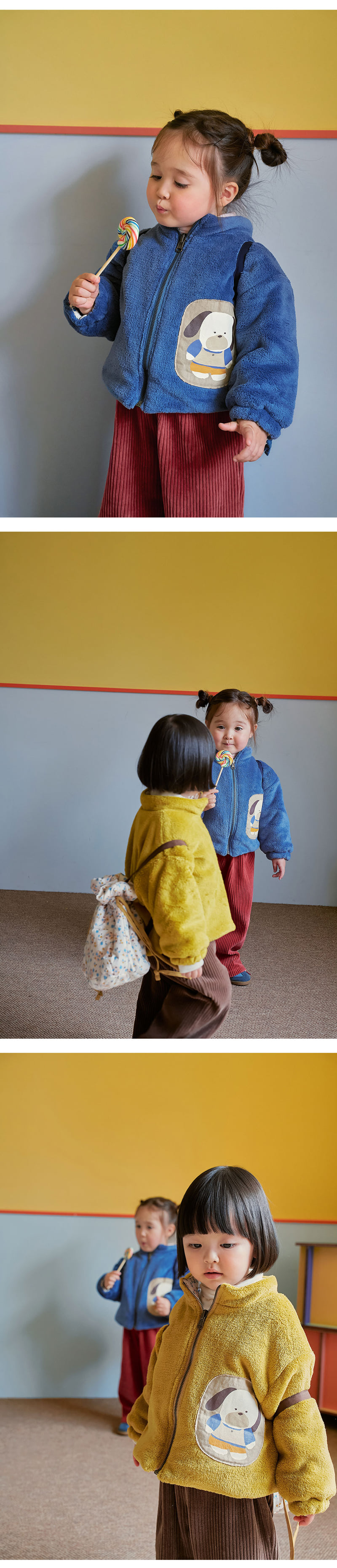 Amber - Korean Children Fashion - #fashionkids - Firming Reversible Jumper - 4