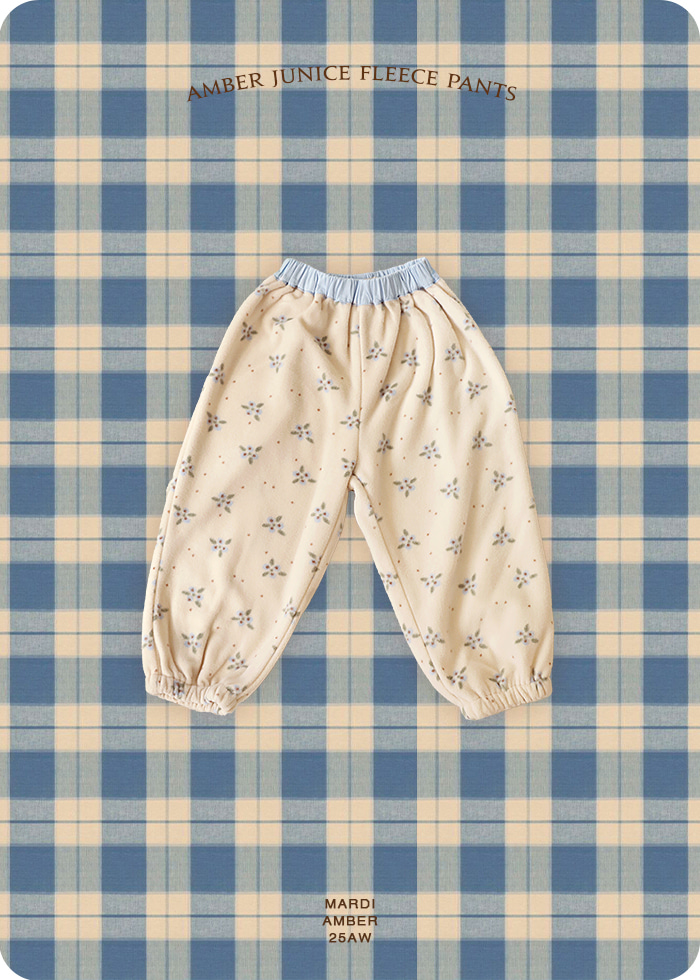 Amber - Korean Children Fashion - #kidzfashiontrend - Junis Fleece Pants