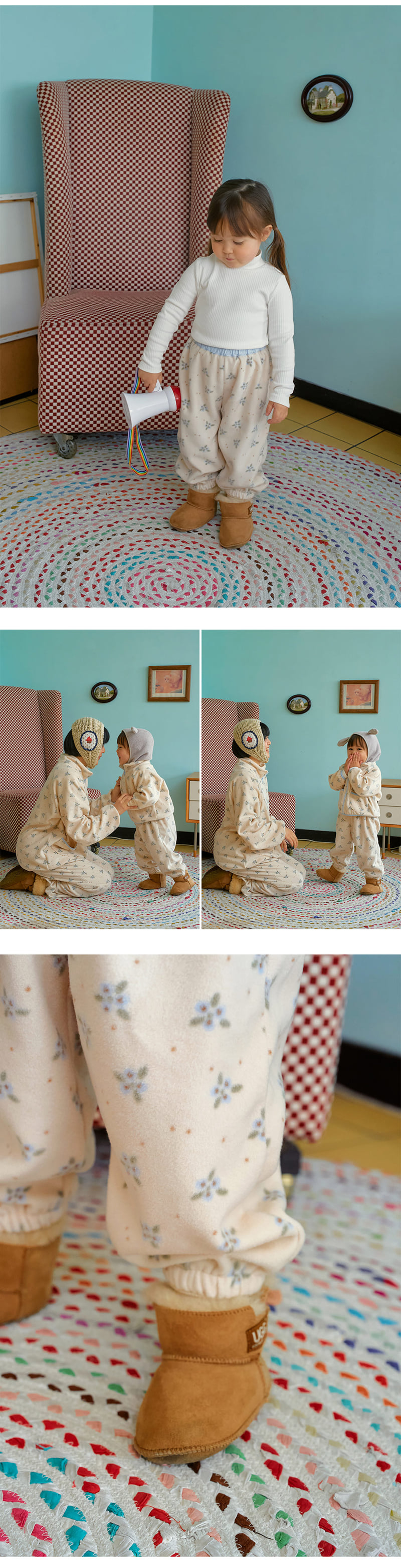 Amber - Korean Children Fashion - #littlefashionista - Junis Fleece Pants - 3