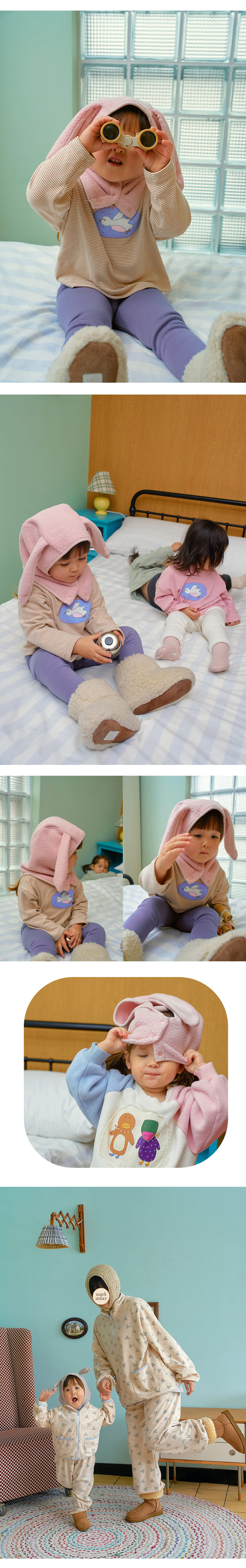 Amber - Korean Children Fashion - #magicofchildhood - Bunny Balaclava - 3