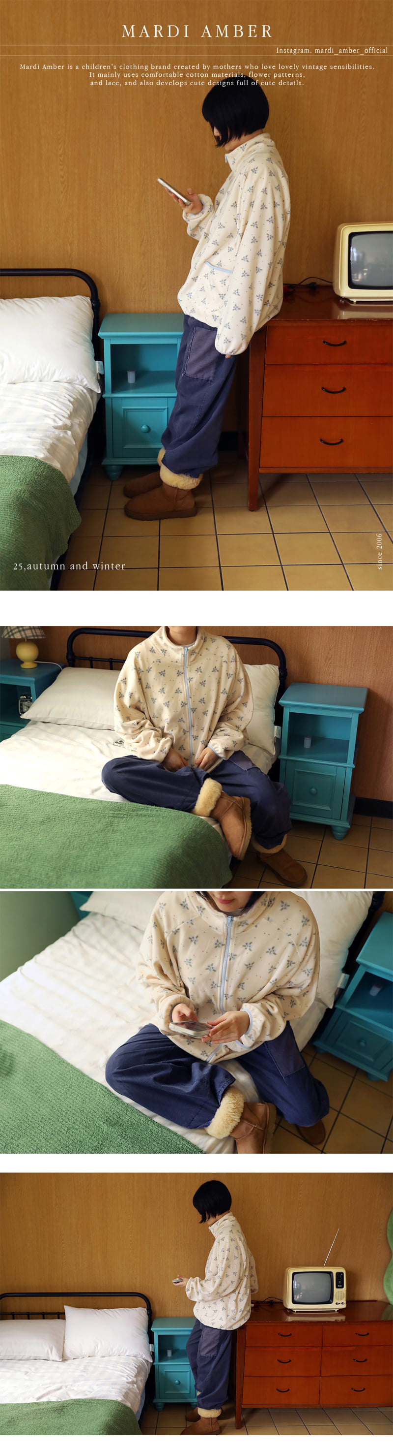 Amber - Korean Women Fashion - #restrostyle - Adult Soft Fleece Zip-up - 2