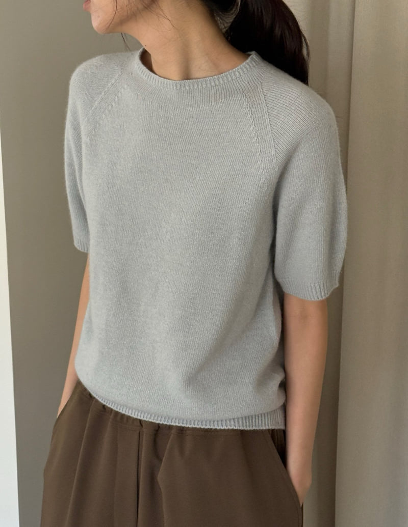 Amygrace - Korean Women Fashion - #momslook - Mink Wholegarment Knit - 10