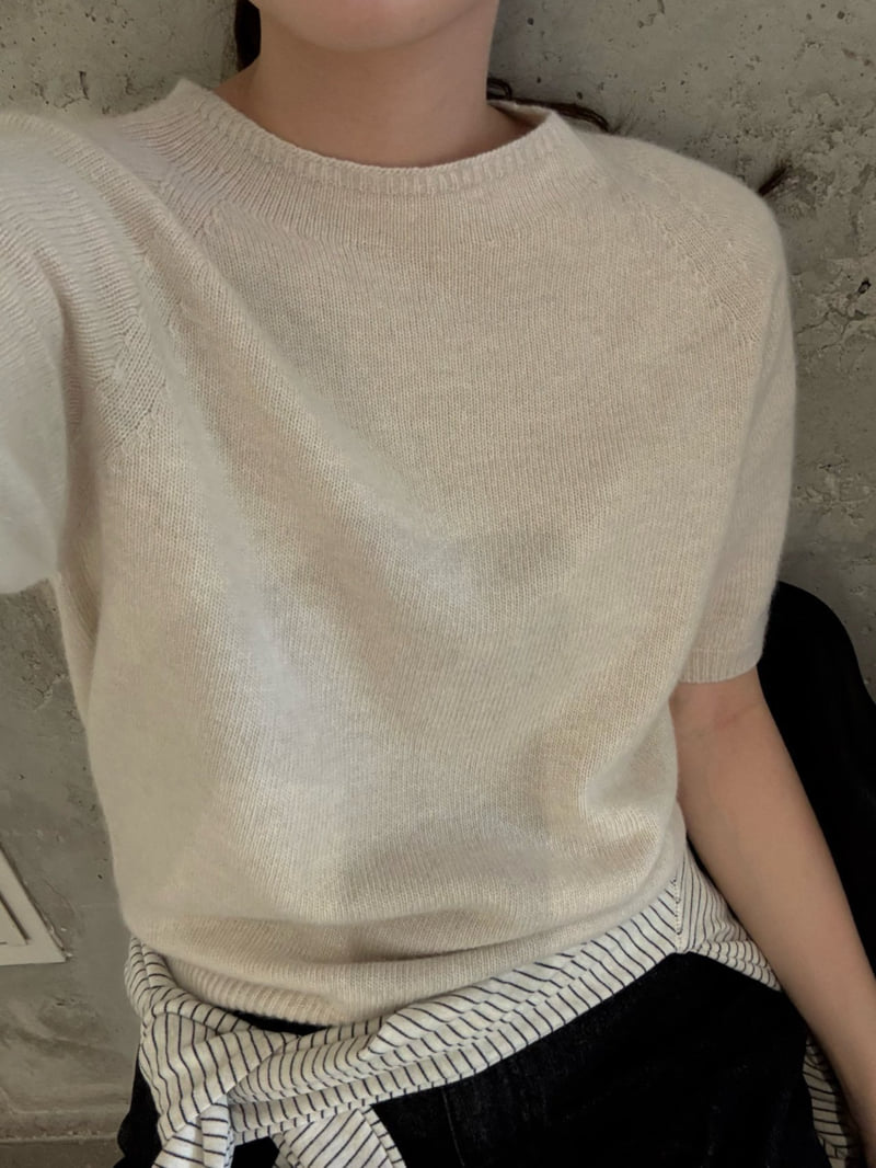 Amygrace - Korean Women Fashion - #momslook - Mink Wholegarment Knit - 8