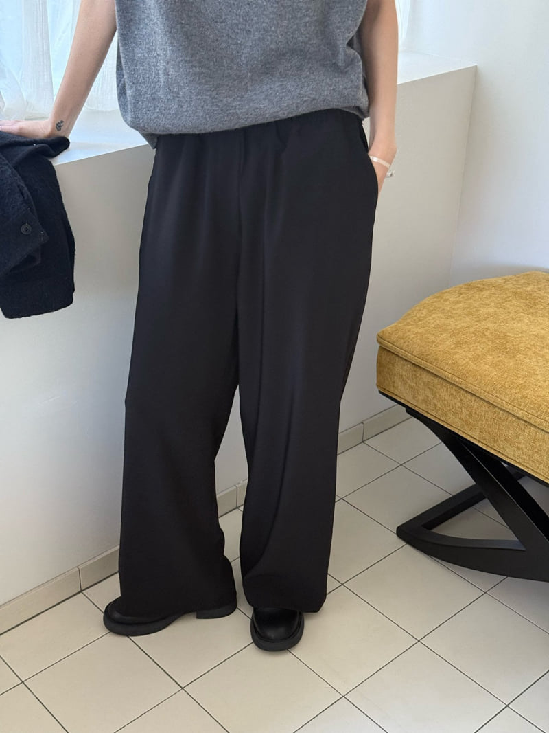 Amygrace - Korean Women Fashion - #momslook - Paul Banding Pants - 7