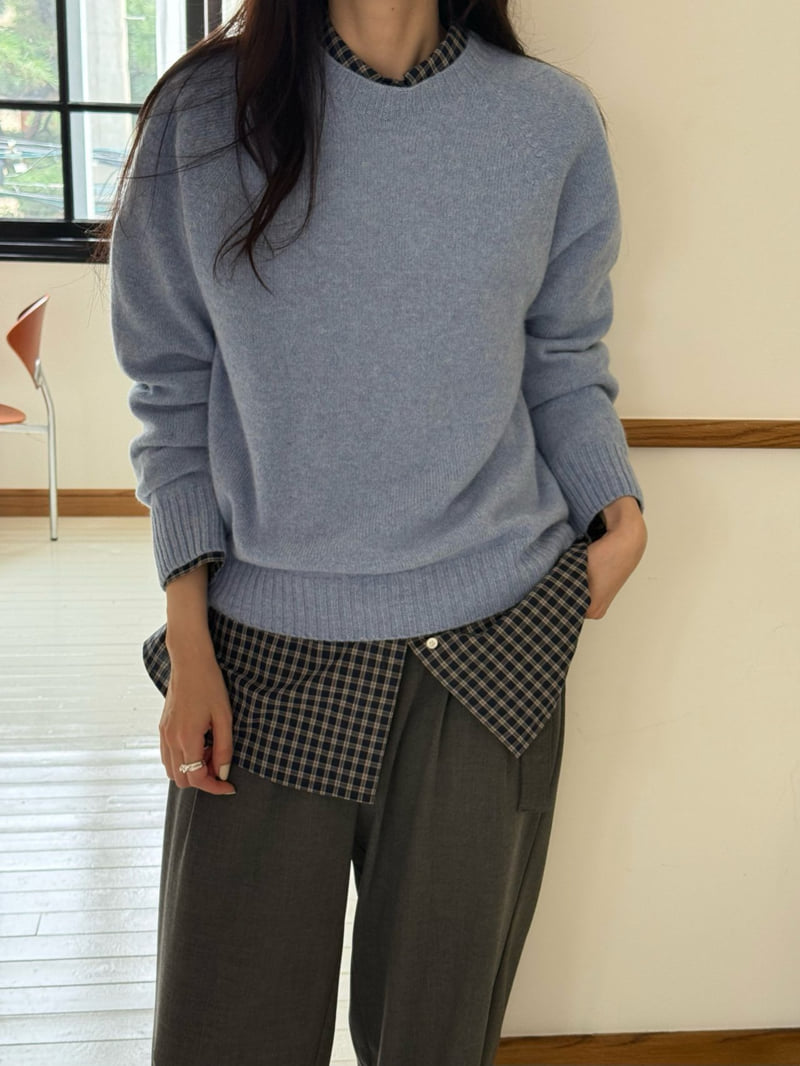 Amygrace - Korean Women Fashion - #momslook - Bibi Wholegarment Knit - 9